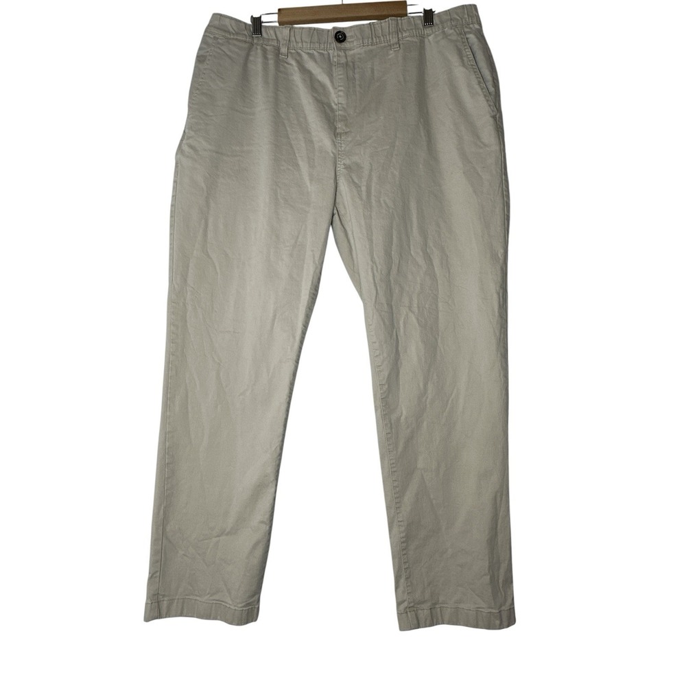 Chubbies Pants Mens Sz‎ XXL Beige Elastic Waist Stretch